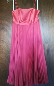 Alfred Angelo pleated formal party dress in spice